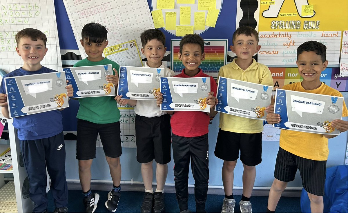 3JM are so proud of these SuperStars! An amazing six Silver Certificates handed out during PE today. Well done boys 🤩👍<a href="/Lea_Forest_Lift/">Lift Lea Forest - Official Account</a> <a href="/LLF_DHT/">Mr. White DHT </a> <a href="/MrsMurphy7522/">Mrs Murphy 🍏 ✏️ 🌈</a> <a href="/lfppeteam/">LFP PE Team</a> <a href="/MrBWright1/">Mr B Wright</a>