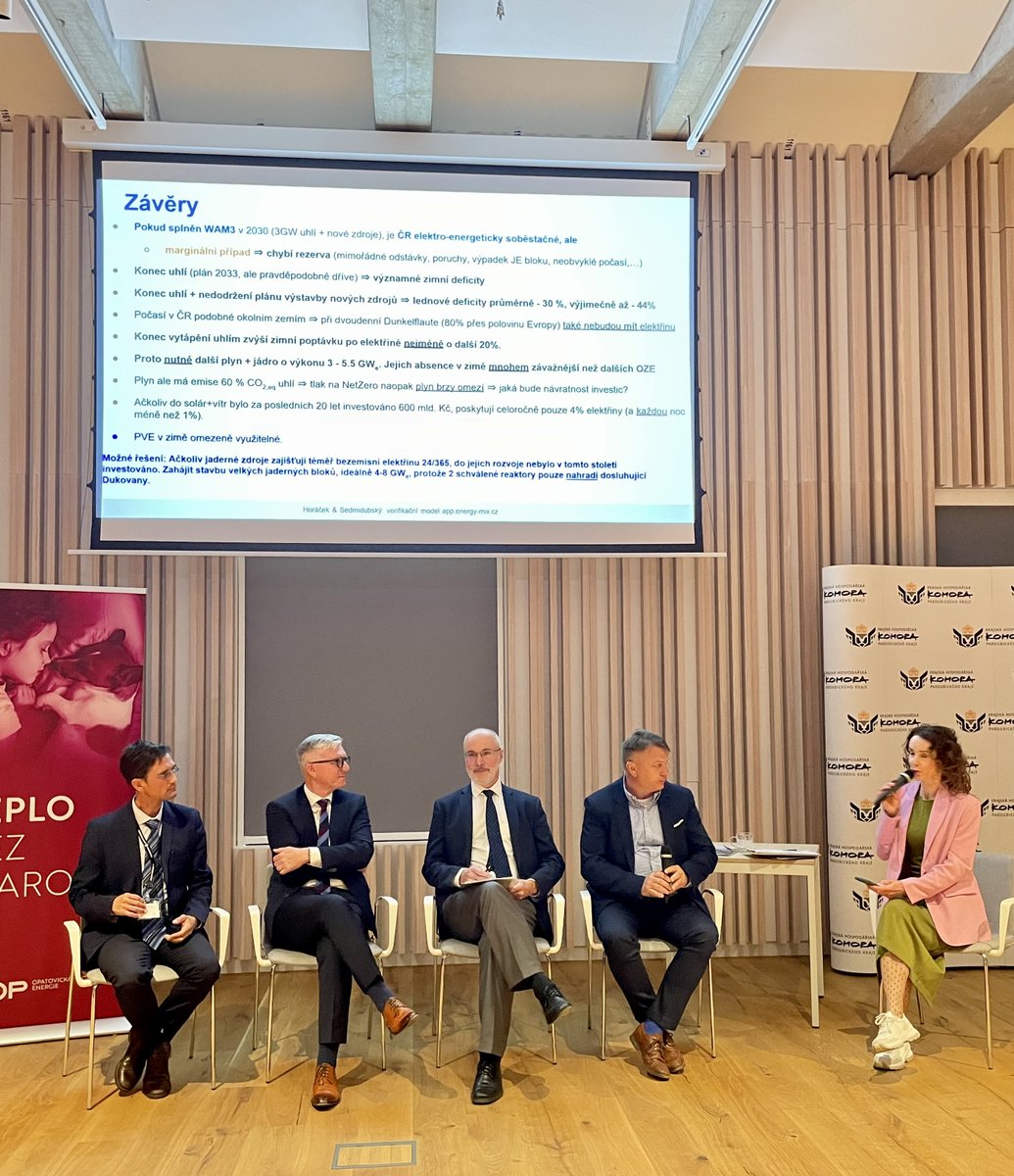 Energetika na křižovatce – nejen v Pardubickém kraji, ale v celé České republice

Dnes jsem měl příležitost vystoupit na konferenci „Energetika na křižovatce (nejen) v Pardubickém kraji“ v krásných prostorách Automatických mlýnů v Pardubicích. Děkuji Krajské hospodářské komoře