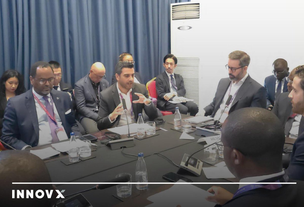 INNOVX (@innovxofficial) on Twitter photo 🤝 INNOVX took part in the <a href="/africaceoforum/">Africa CEO Forum</a> on May 12–13 in Abidjan.
Our CEO Amine Houssaim joined the Disrupters Club Roundtable to explore how corporations can fast-track the adoption of deep tech in legacy industries — from energy to agriculture.
💬 "Corporate should support 🤝 INNOVX took part in the <a href="/africaceoforum/">Africa CEO Forum</a> on May 12–13 in Abidjan.
Our CEO Amine Houssaim joined the Disrupters Club Roundtable to explore how corporations can fast-track the adoption of deep tech in legacy industries — from energy to agriculture.
💬 "Corporate should support