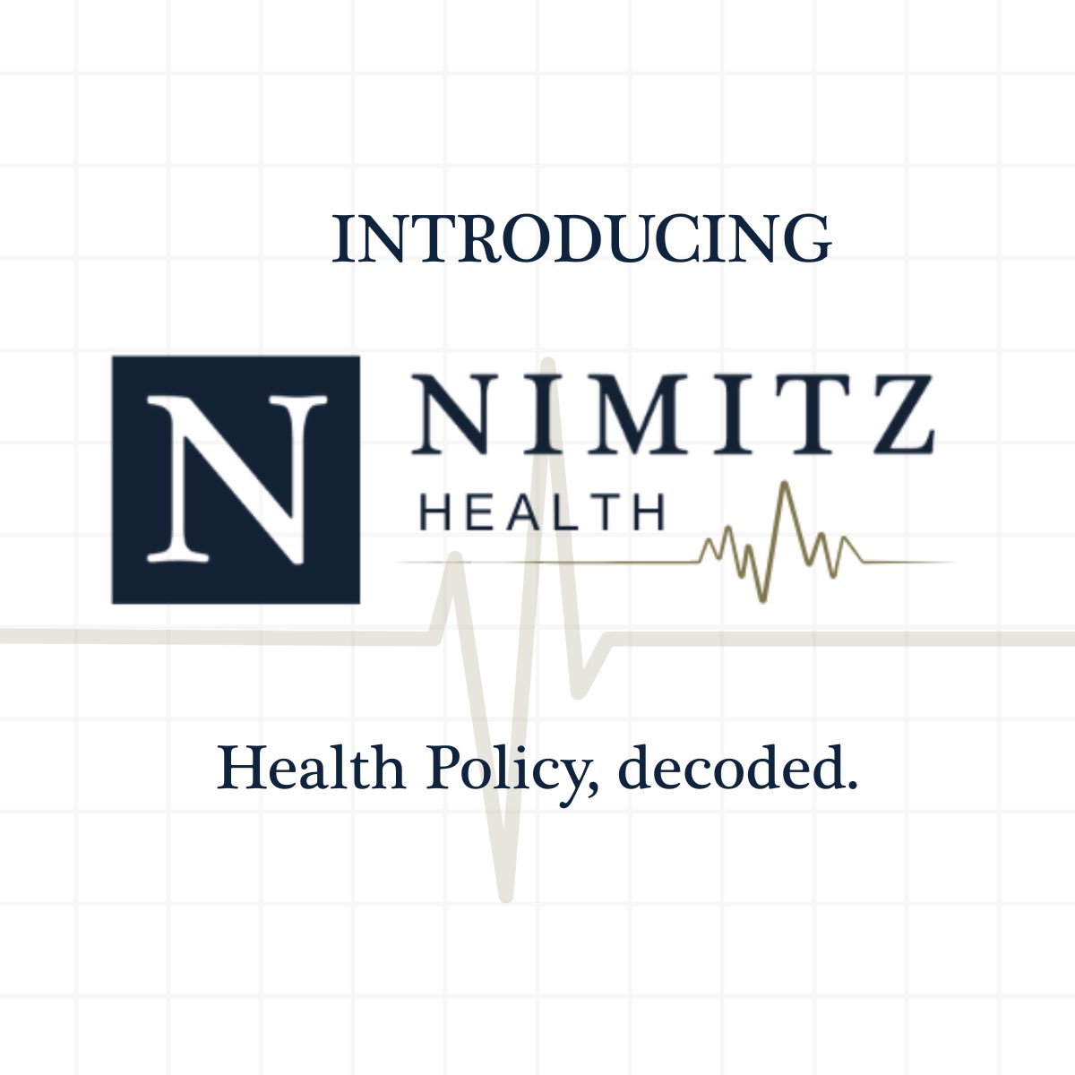 nimitzgroup's tweet photo. The first edition of Nimitz Health has landed! 
In this edition:
🩺 Major Medicaid overhaul
💊 Trump’s drug pricing policy returns
🏥 Health system shakeups

Subscribe now for trusted, nonpartisan health policy intel, every week.
https://t.co/NKSK0Nrfe7 https://t.co/72DjEry7mV