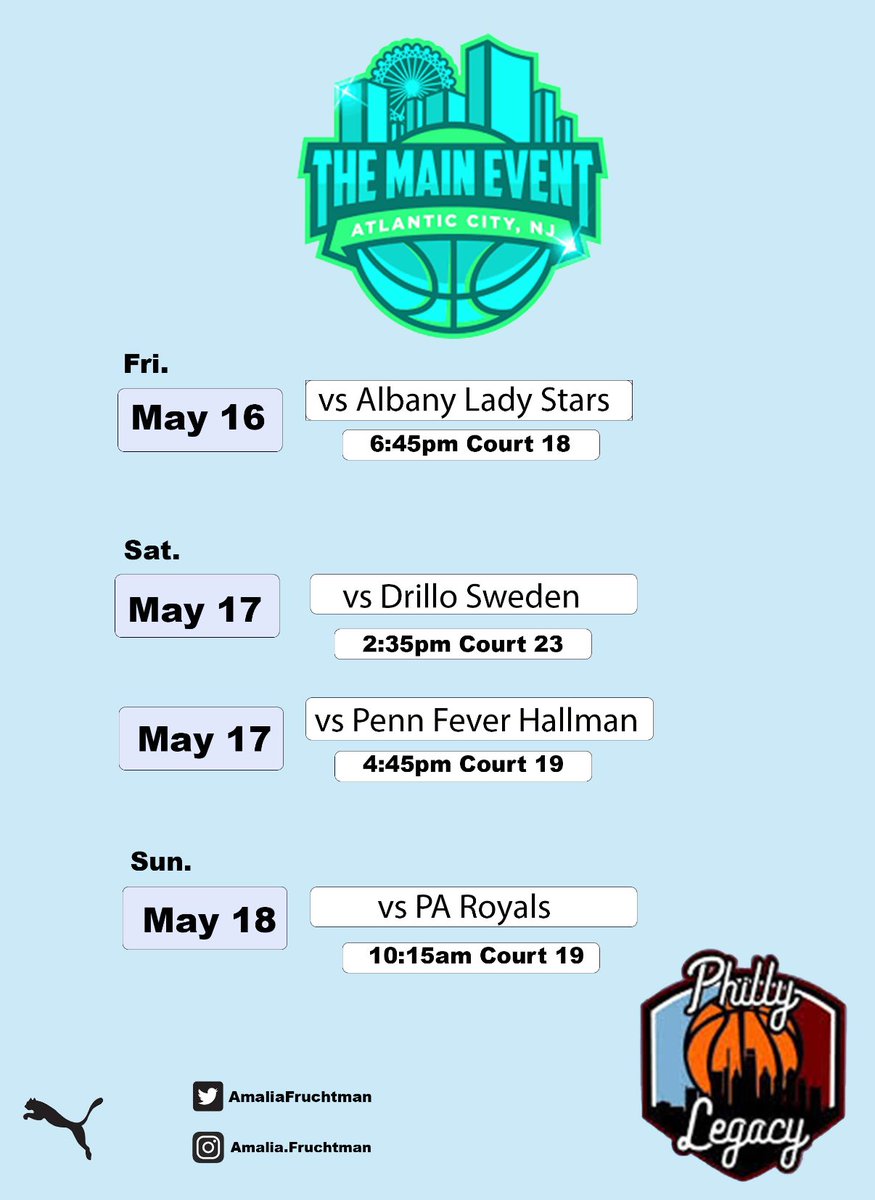 Catch me in Atlantic City!!! #AAU #girlbasketball #15