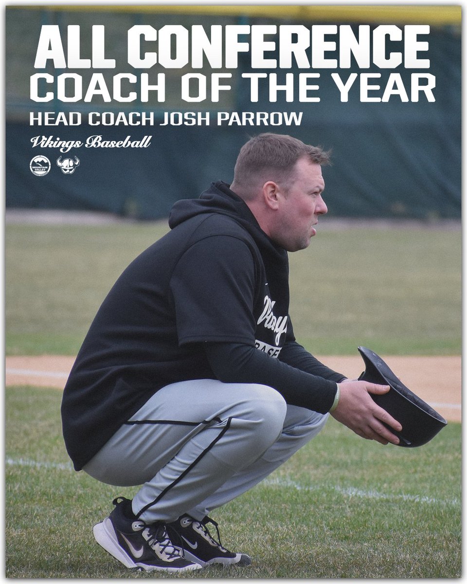 CONFERENCE PLAYER &amp; COACH OF THE YEAR⚾
Congratulations to baseball 1st baseman Jameson Balich and head coach Josh Parrow for being named MVC Player &amp; Coach of the Year! 
#hvccvikings @hvccbaseball