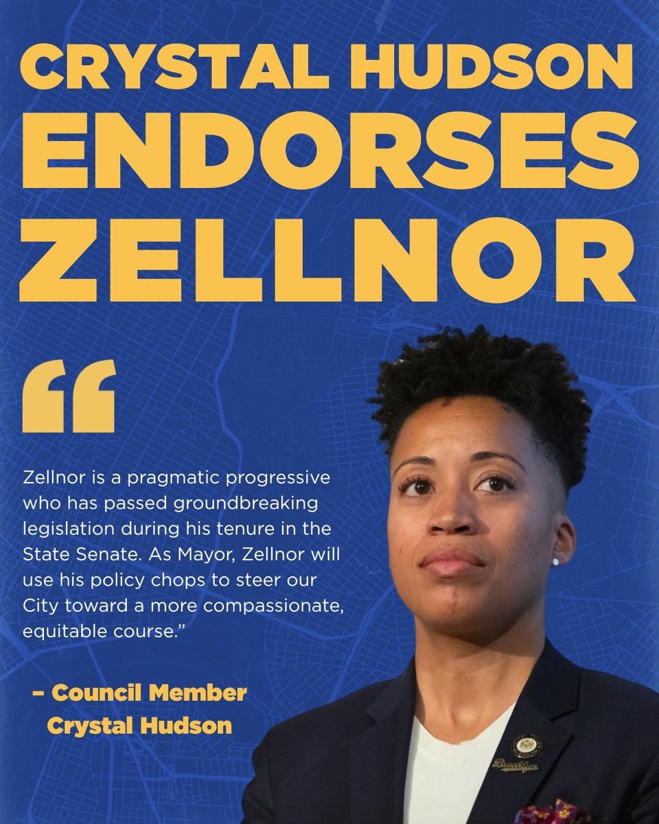 Senator Zellnor Y. Myrie 米维 (@zellnor4ny) on Twitter photo Honored to earn the support of my friend and colleague <a href="/CMCrystalHudson/">Council Member Crystal Hudson</a> - an incredible advocate in City Council who is unwavering in her commitment to serving families who are caring for loved ones. Honored to earn the support of my friend and colleague <a href="/CMCrystalHudson/">Council Member Crystal Hudson</a> - an incredible advocate in City Council who is unwavering in her commitment to serving families who are caring for loved ones.