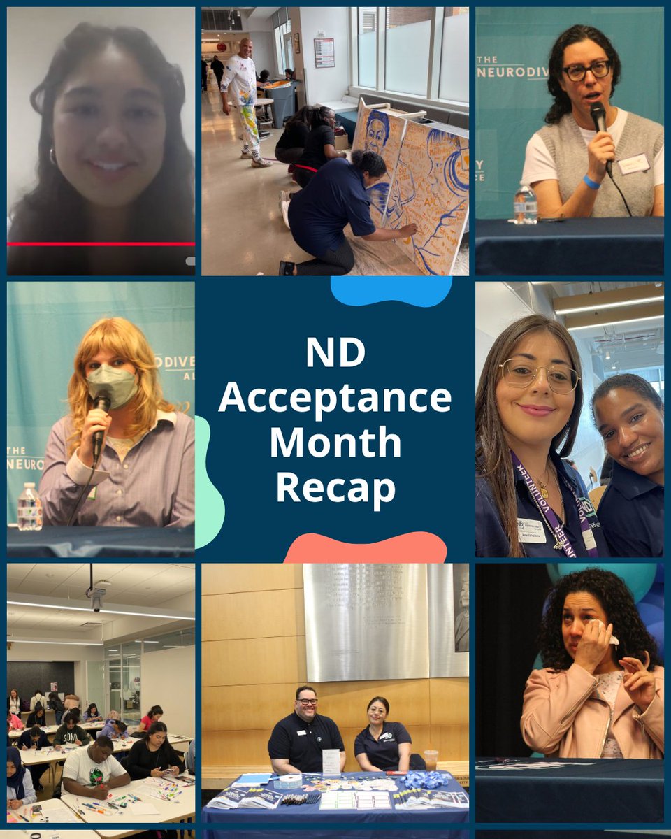 💙 ND Acceptance Month was more than a moment—it was a movement. From NYC events to viral student stories, we celebrated strengths, challenged stigma &amp; built belonging for ND students.

🌟 Recap: bit.ly/43t5mL8
#Neurodiversity #NDVoices #TheNDAlliance