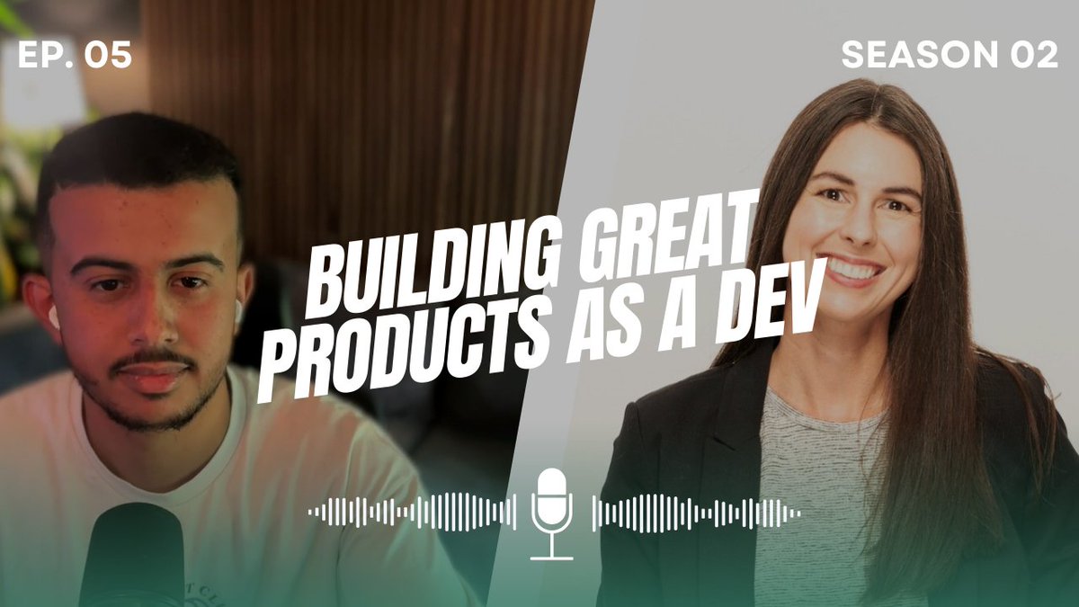 🥳A new podcast episode has been dropped, featuring the co-founder of <a href="/DesignPacksApp/">Design Packs</a> 

Check it out now at: youtube.com/watch?v=j67lH8…