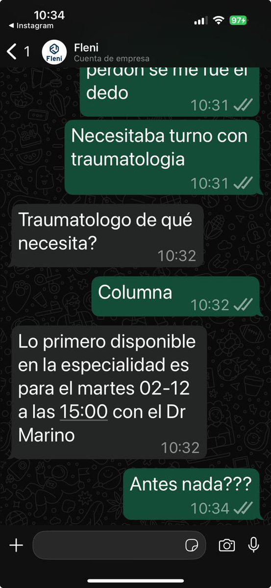 ybue's tweet photo. La culpa es de @FleniOficial o de #osde https://t.co/zksrRUvZmP