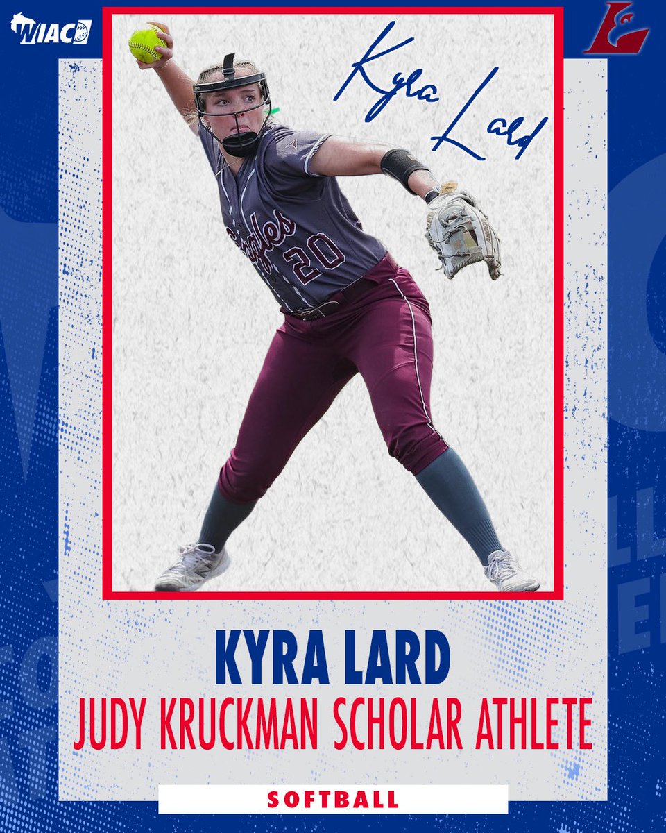 wiacsports's tweet photo. #WIACSB | @UWLAthletics Kyra Lard Named Judy Kruckman Softball Scholar Athlete! Visit https://t.co/xp6h6hNTJV to access the full story. 

#ExcellenceInAction
#d3sb https://t.co/9BvEMfhoOK
