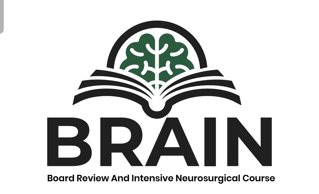 𝗕oard 𝗥eview 𝗔nd 𝗜ntensive 𝗡eurosurgical (𝗕𝗥𝗔𝗜𝗡) COURSE 2025
- May 22ⁿᵈ - 24ᵗʰ ,2025
𝙁𝙤𝙧 𝙍𝙚𝙜𝙞𝙨𝙩𝙧𝙖𝙩𝙞𝙤𝙣. 
Website: braincourse.org
Email: BrainCourse25@gmail.com

#Neurosurgery
#boardexams2025
#Neurology 
#medicaleducation