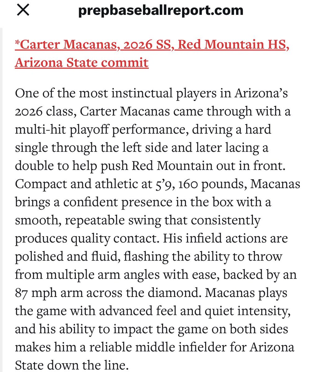 Carter_Macanas's tweet image. thank you @PrepBaseballAZ @TweetTonyT
5/10/25