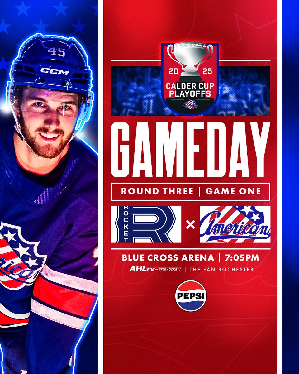 (FINALLY) GAMEDAY‼️

🎟️ BUY TICKETS | Amerks.com/Playoffs 

#LetsDoThis