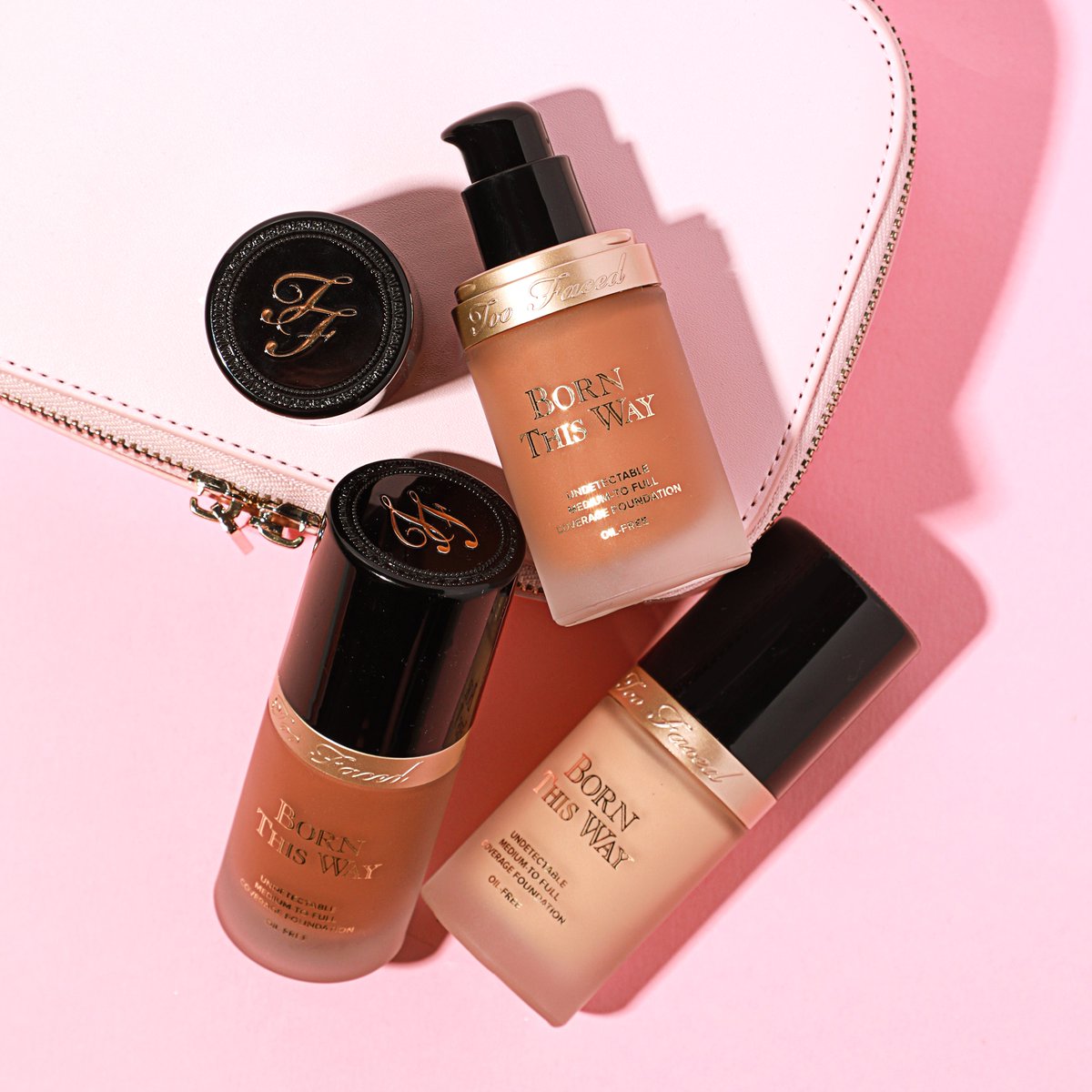 You won’t want to miss this! 🫢 Shop 35% off our iconic Born This Way Foundation TODAY ONLY!! 💖 This oil-free foundation is hydrating, longwearing and infused with skin-loving ingredients! Shop now on toofaced.com! ✨ #toofaced #tfcrueltyfree