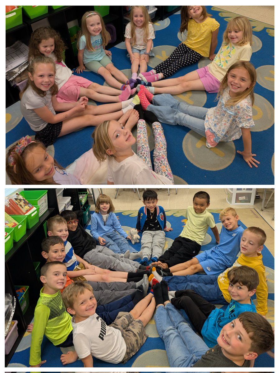 Kk is for kick off your shoes day!! <a href="/McClellan_WJHSD/">McClellan Elementary</a> <a href="/wjhsd/">West Jefferson Hills SD</a>