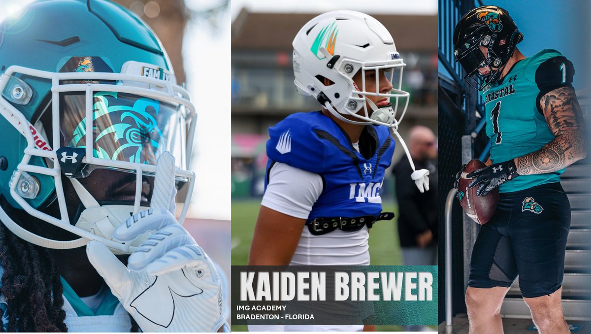 Keith Smilie (@nexgenscouting) on Twitter photo 2026 Safety Kaiden Brewer <a href="/Kaiden_Brewer1/">Kaiden Brewer</a> IMG Academy <a href="/IMGAFootball/">IMG Academy Football</a> <a href="/CoachPondIMG/">Jeff Pond</a> <a href="/CoachDennisIMG/">Coach Chris Dennis</a> has added an FBS D1 Sun Belt Conference offer from Coastal Carolina <a href="/CoastalFootball/">Coastal Football</a> 2026 Safety Kaiden Brewer <a href="/Kaiden_Brewer1/">Kaiden Brewer</a> IMG Academy <a href="/IMGAFootball/">IMG Academy Football</a> <a href="/CoachPondIMG/">Jeff Pond</a> <a href="/CoachDennisIMG/">Coach Chris Dennis</a> has added an FBS D1 Sun Belt Conference offer from Coastal Carolina <a href="/CoastalFootball/">Coastal Football</a>