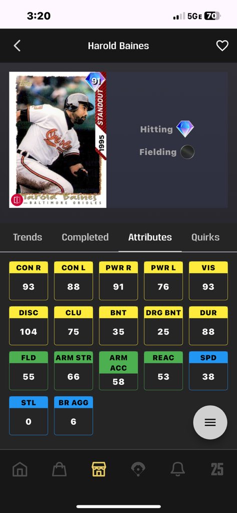 SDS has done it again… more awful cards NOBODY will use. These are terrible. Baines is a primary DH and Raffy can’t even touch a lefty …. 🤦🏻‍♂️