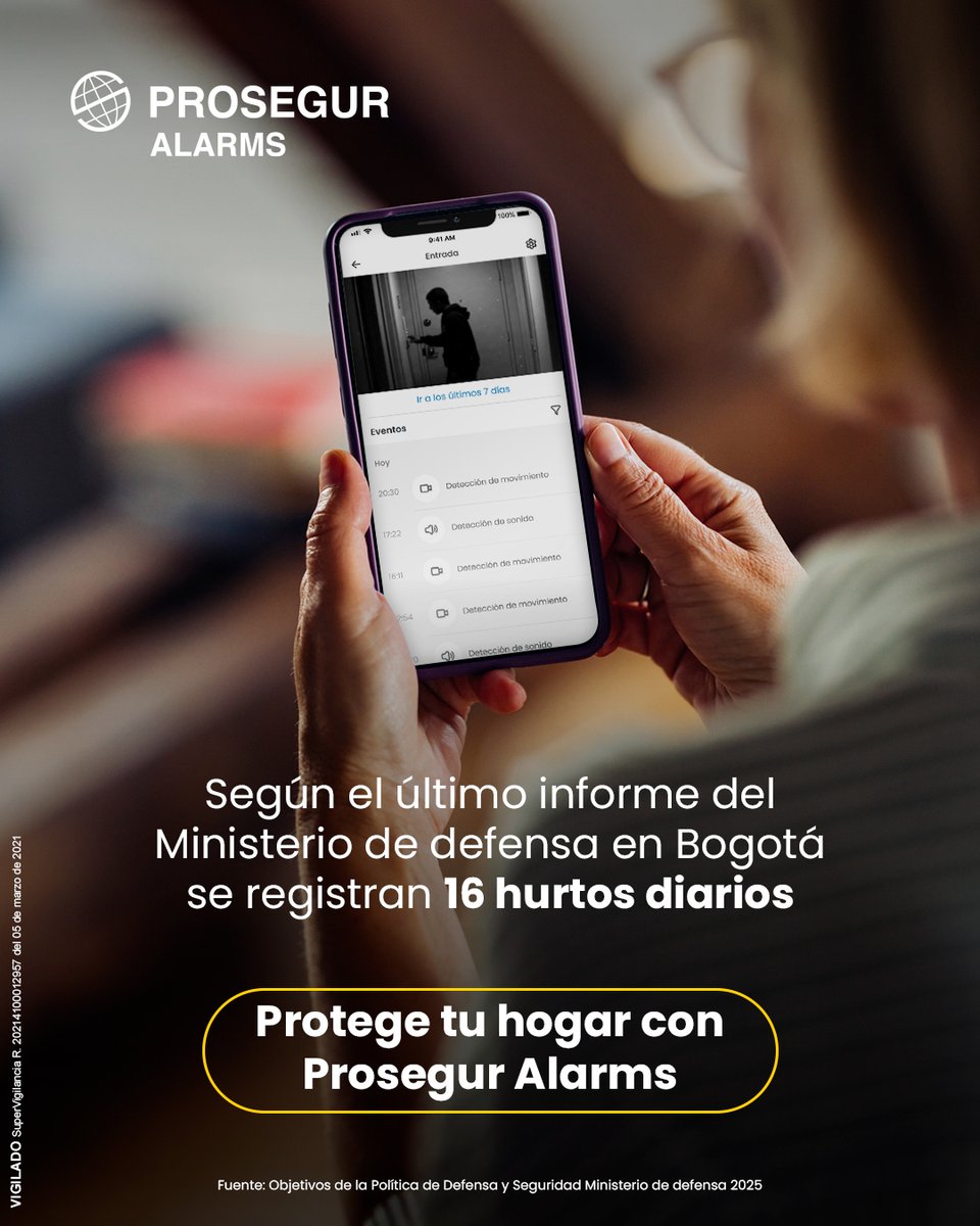Prosegur Alarmas - Colombia tweet media