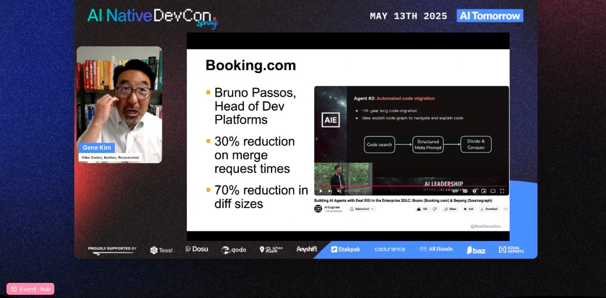 SatyamMistari14's tweet image. Mind blown at #AINativeDevCon! 🔥