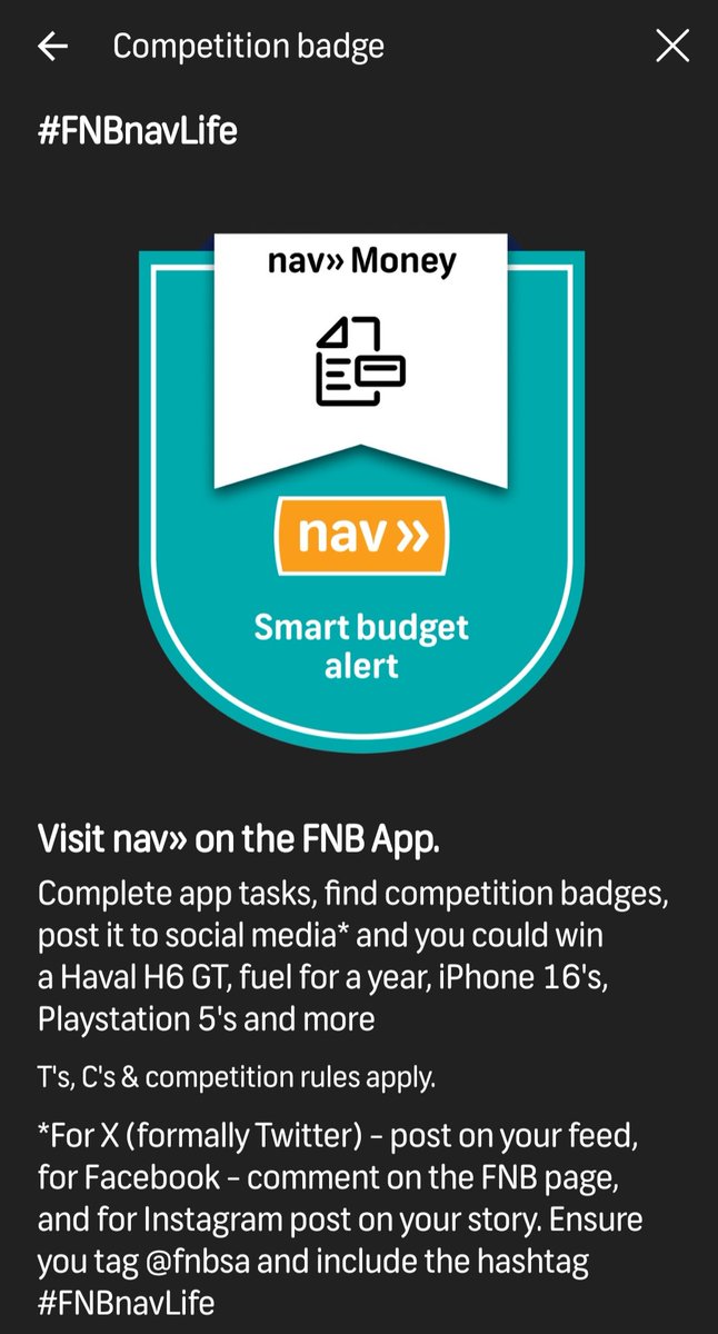 chrisneyserepa's tweet photo. @FNBSA #Fnblife https://t.co/L7Yk1UoWD9