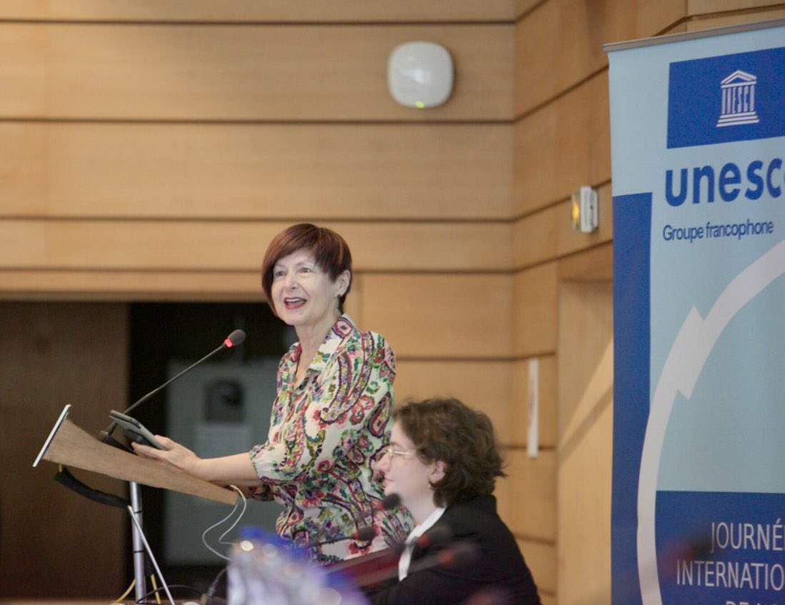 Un plaisir d’intervenir à l’ouverture de la Conférence célébrant 20 ans de la Convention sur la protection et la promotion de la diversité des expressions culturelles, organisée par le Groupe des Ambassadeurs Francophones à l’UNESCO. 
Plus d’info, ici: unesco.org/creativity/fr