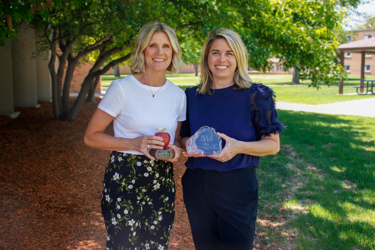 DWU announces the recipients of the 2025 Clarke Awards for Excellence.
🏅Tressa Wede, Associate Professor of Education – Clarke Award for Teaching Excellence
🏅Jan Larson, Director of University Marketing and Communications – Clarke Award for Staff Excellence
We appreciate you!
