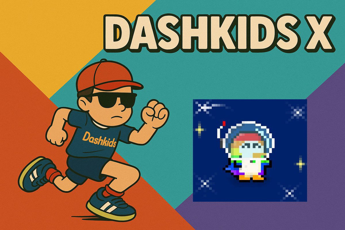 cutepuff1ns's tweet image. CUTE PUFFINS x 
@DashKidsnft
! is cooking up! 💨💨

1555 Dashkids dropping on #ApeChain this May and we’re serving up 3 Free mints, 25 guaranteed spots and FCFS for all holders!

🥢 Like + RT this post
🥢 Follow 
@DashKidsnft
!
🥢 Drop your wallet below for 2 Free mint spots.…