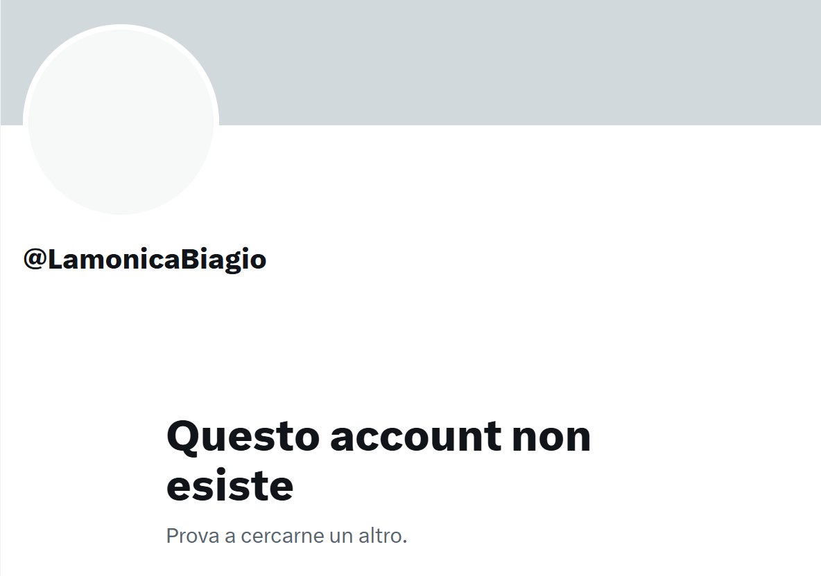 Come ogni fascio cagasotto che si rispetti, si è cancellato