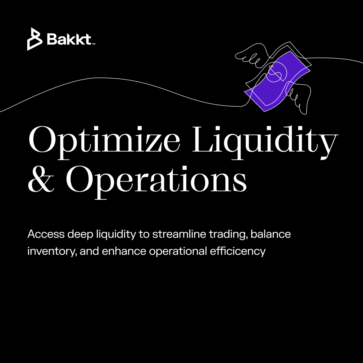 At Bakkt, we enable end-to-end crypto trading on your investment platform.  Our work with Public illustrates the power of our full-stack APIs and deep  liquidity network to bring crypto trading to millions