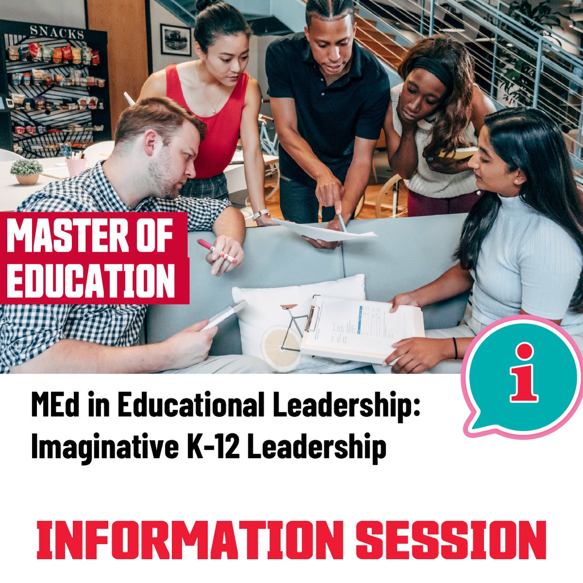Interested in taking your work to the next level? Find out about the K12 Leadership MEd at SFU. 
Join our team to learn how imagination drives transformative change and what tools you can use to  make a difference! 
Info session May 22 on Zoom. Info:
events.sfu.ca/event/44596-in…..