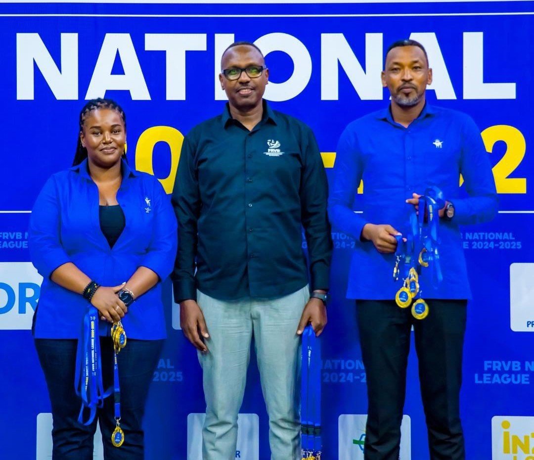 CAVB (@cavbpress) on Twitter photo Congratulations to
<a href="/rnpvcofficial/">Police Volleyball Club</a>
Women and
<a href="/AprVolleyball/">APR VOLLEYBALL CLUB-MEN</a>
Men on clinching the 2024–2025 National League titles📷
We are proud to have partnered with the
<a href="/Rw_Volleyball/">FRVB | RWANDA VOLLEYBALL</a>
in organizing a successful #FRVBPlayoffs2025 series. Congratulations to
<a href="/rnpvcofficial/">Police Volleyball Club</a>
Women and
<a href="/AprVolleyball/">APR VOLLEYBALL CLUB-MEN</a>
Men on clinching the 2024–2025 National League titles📷
We are proud to have partnered with the
<a href="/Rw_Volleyball/">FRVB | RWANDA VOLLEYBALL</a>
in organizing a successful #FRVBPlayoffs2025 series.