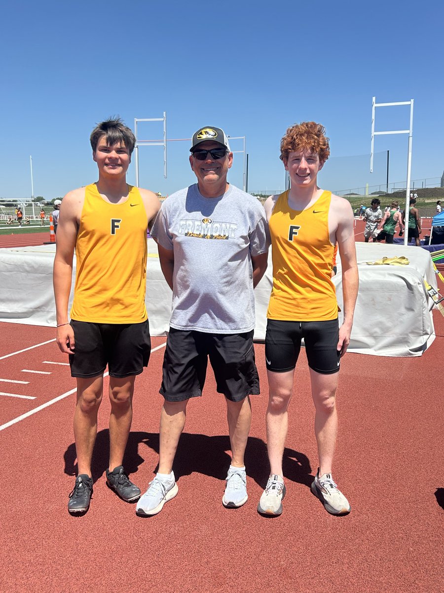Fremonttrack's tweet photo. Fittje and Lackey are the next two Tigers heading to State!! https://t.co/euBNWUl4nL