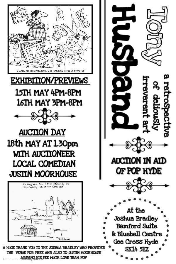 Please come along and get involved to help Jackie help the people who would really be suffering without her.

We'd really appreciate it if you could give it this a share too.
Thank you!

More on Pop and how the money will be used on my Facebook post...
facebook.com/Huzzie/posts/p…