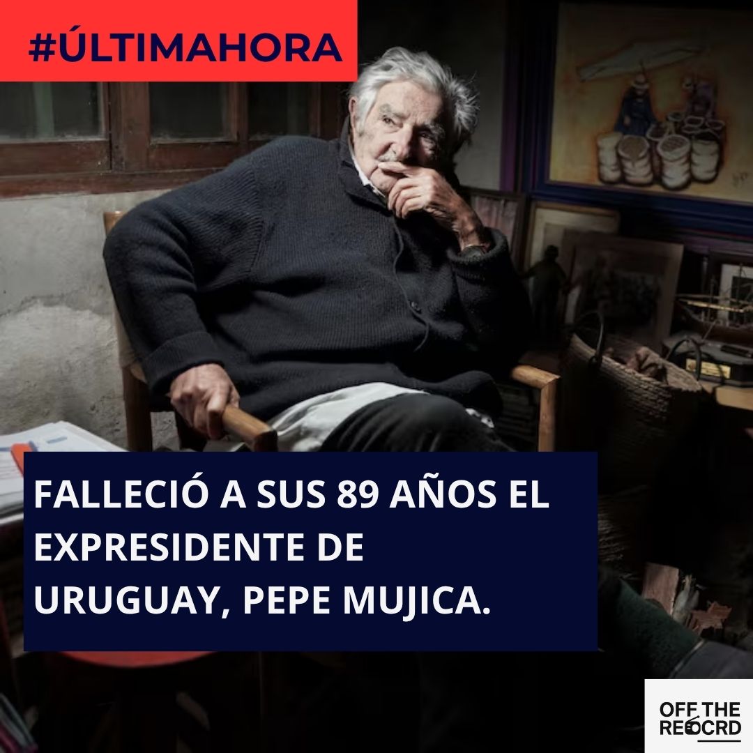 La noticia fue confirmada por el actual presidente de Uruguay, Yamandú Orsi. Mujica falleció producto de un cáncer de esófago que le fue detectado y entró en etapa terminal.