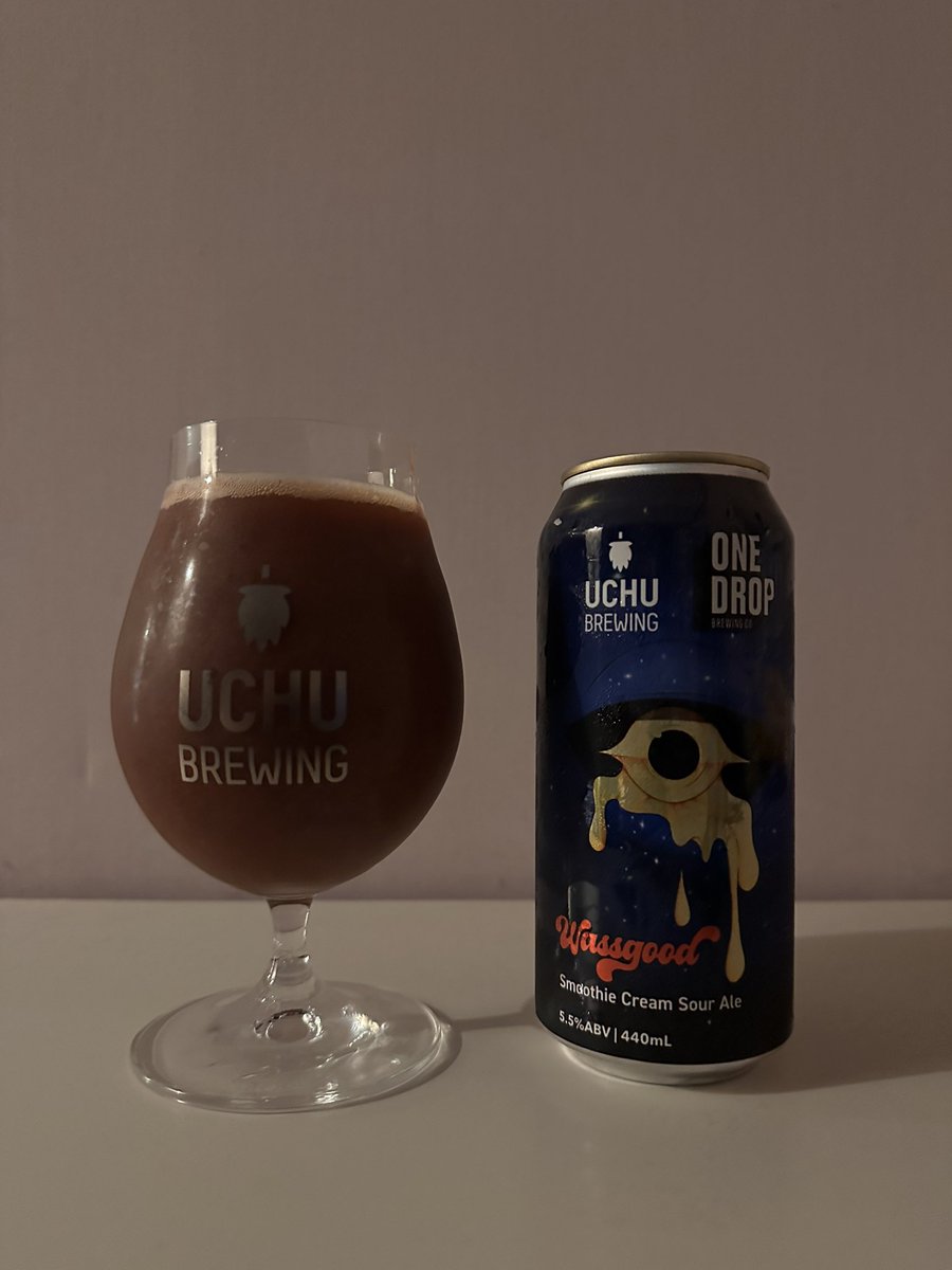 cojicojicoil's tweet photo. ONE DROP BREWING Wassgood
Smoothie Cream Sour Ale

こちらが、#うちゅうブルーイング とコラボしたワンドロップサイドの1本。
こちらは、ストロベリーの香りが強めで、甘さ控えめで酸味が増す感じです🍓
どちらも美味しい🍺✨
#ビール #発泡酒
#OneDropBrewingCo https://t.co/VUvlaGzCVH
