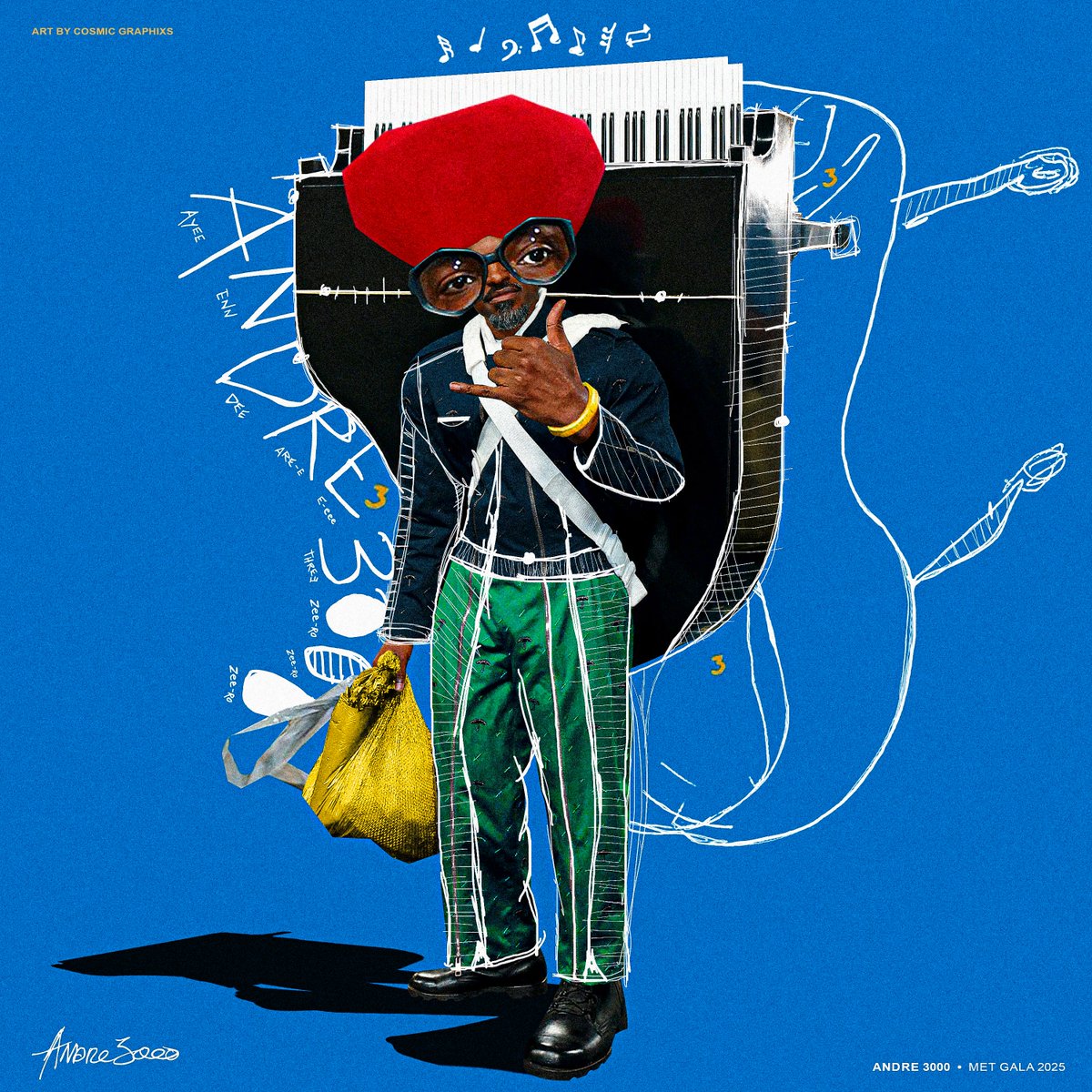 ANDRE 3000, Met Gala 2025