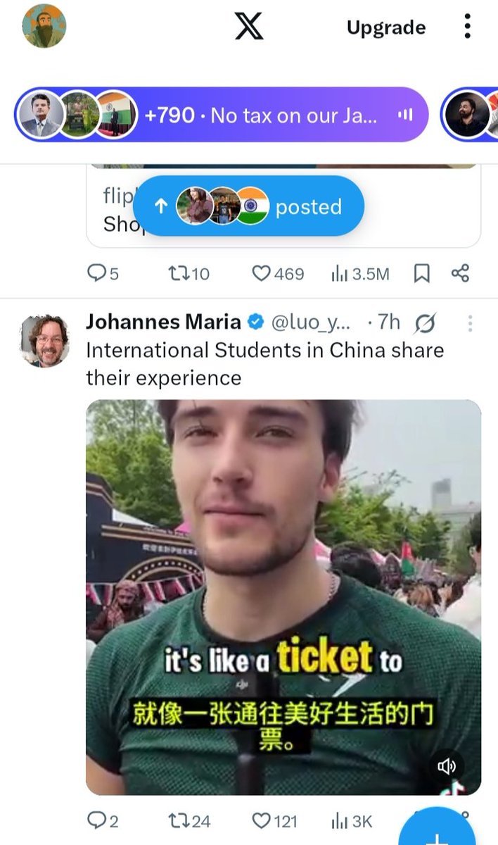 ringoo1950's tweet image. Hey @elonmusk, ever since India take down that Chinese missile, my X feed's been invaded by random China-based accounts I never followed.
Did I miss an algorithm patch note… or is this digital retaliation?
Also, hope that Kabsa was fire.
#TimelineInvasion #AlgorithmWars