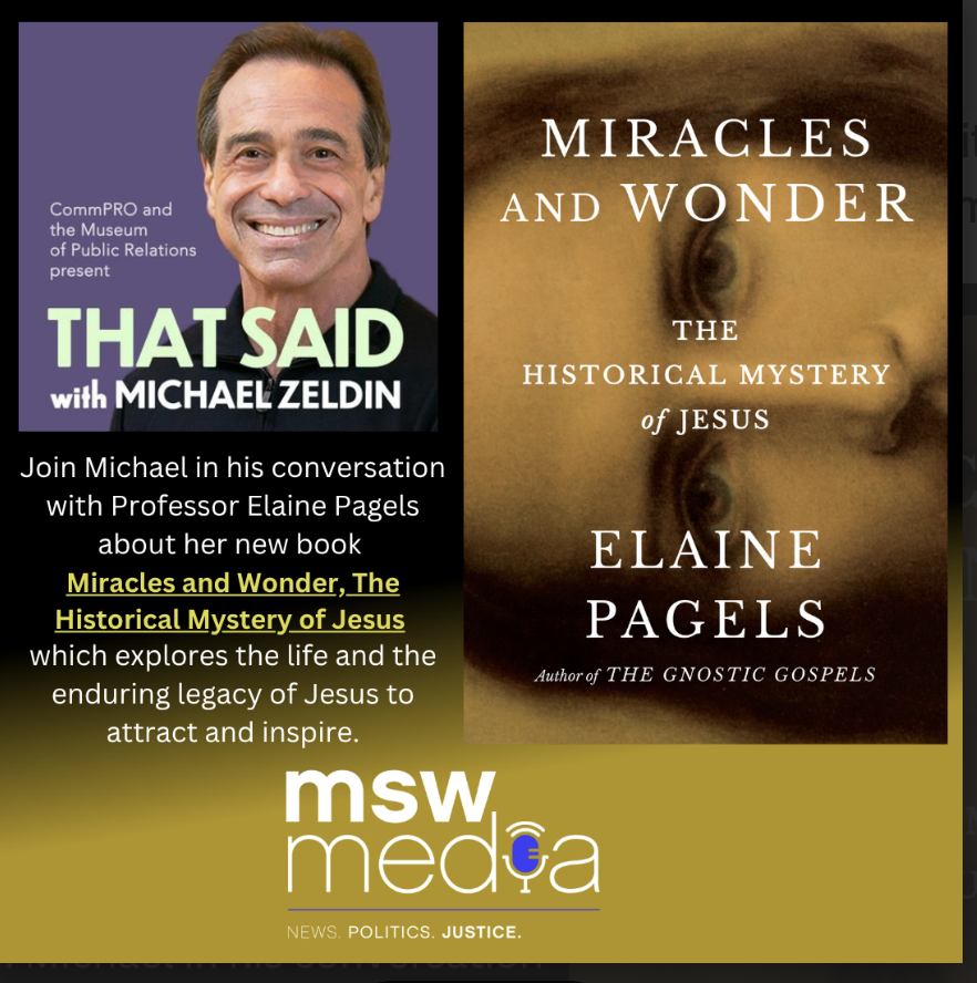 mswmediapods's tweet photo. New #ThatSaid podcast with @MichaelZeldin #MSWMedia

Guest: @Elaine_Pagels

Listen: https://t.co/b87YYaqZkU https://t.co/tjqvNz89Nm