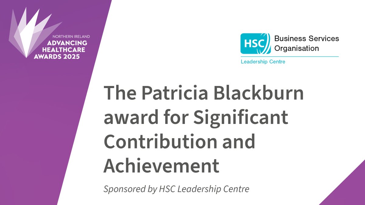 AHAwards💙 (@ahawards) on Twitter photo 📢Nominate someone exceptional now for the Patricia Blackburn award for Significant Contribution & Achievement sponsored by <a href="/HSC_LeadershipC/">HSC Leadership Centre</a>
Looking for an AHP who has
▪️exceptional talent
▪️dedication & impact
▪️influenced & inspired others to achieve excellence
#AHANI 📢Nominate someone exceptional now for the Patricia Blackburn award for Significant Contribution & Achievement sponsored by <a href="/HSC_LeadershipC/">HSC Leadership Centre</a>
Looking for an AHP who has
▪️exceptional talent
▪️dedication & impact
▪️influenced & inspired others to achieve excellence
#AHANI