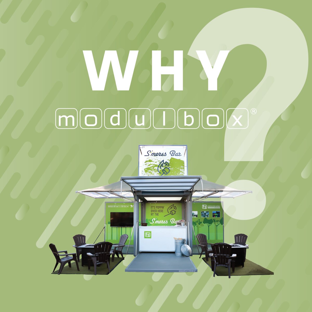 Highmark_Tech's tweet image. Modulbox is an all-time favorite for multi-location roadshows and activations with limited set-up time and manpower. #modulbox #roadshows #experientialmarketing #activations #outdoorevents