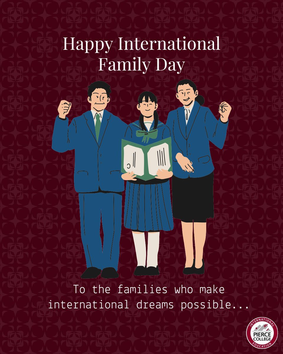 PierceCollegeIE's tweet photo. Thank you to the families of our international students for supporting the dreams of the next generation.
#InternationalStudents #studyabroad #EducationFirst #InternationalCommunity #YourAreWelcomeHere https://t.co/w3mxLNCayx