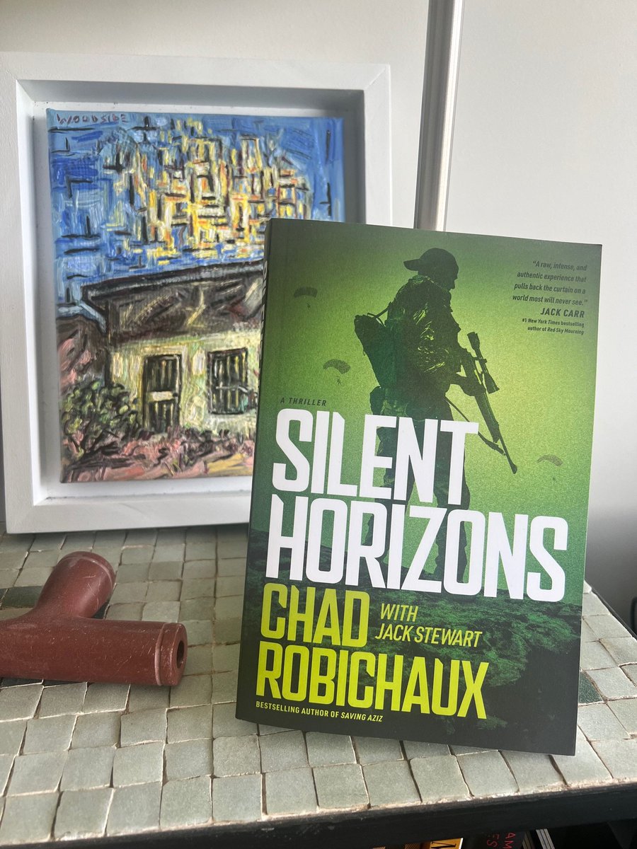 ChrisHauty's tweet image. Congratulations to my good pal, @JackStewartBook on publication of his kickass military thriller with @ChadRobo, SILENT HORIZONS.
Bang and burn, gents. Can NOT wait to dive into this one!