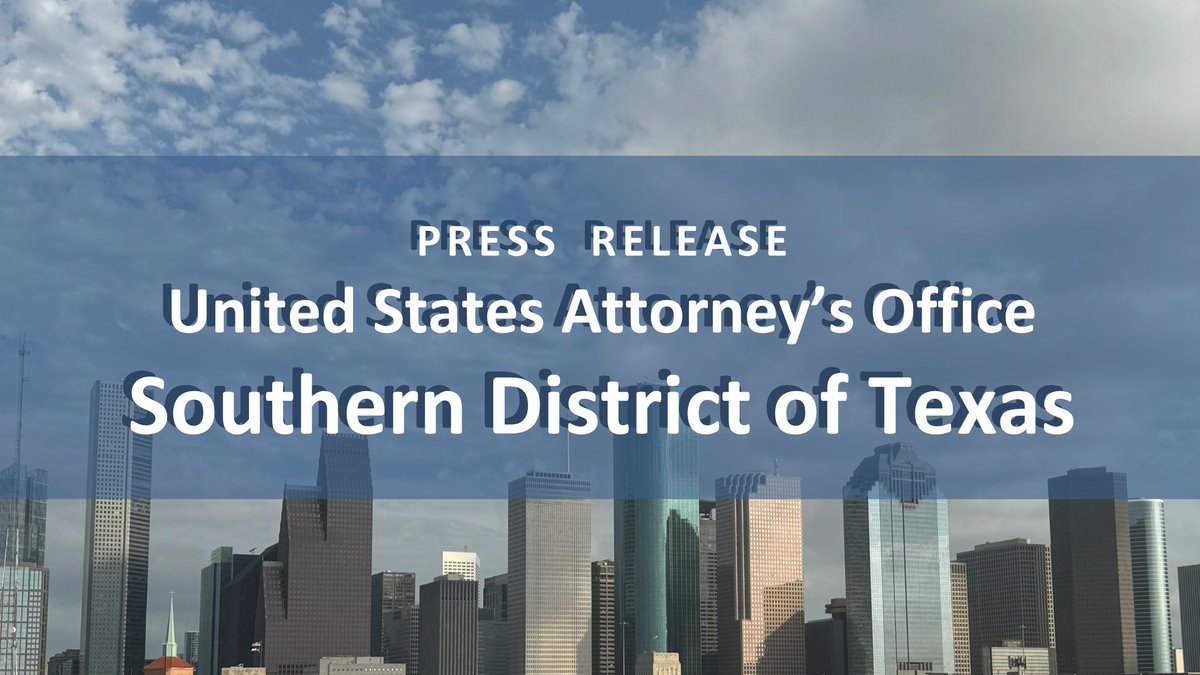 Guatemalan national and prior felon receives over 15 years for three gunpoint robberies 
#hounews 
justice.gov/usao-sdtx/pr/g…