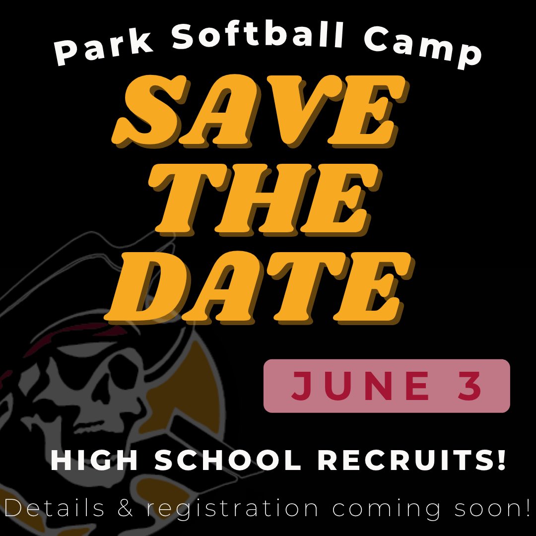 See you soon at the Park Softball Complex! 🏴‍☠️