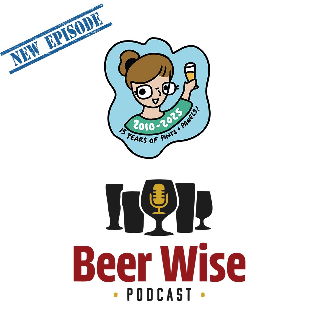 NEW EPISODE ALERT: Em Sauter of #PintsandPanels joins the BeerWise Podcast to talk about how visuals are making complex beer concepts approachable through cartoons.