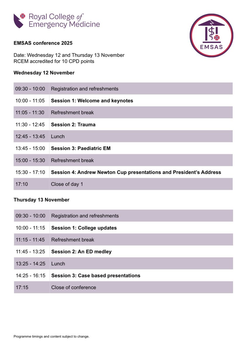 Join us in Cardiff this year for the EMSAS Annual Conference 2025 #EMSAS2025

rcem.ac.uk/events/emsas-c…