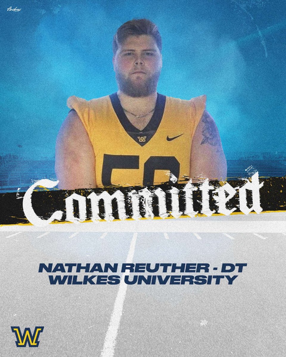 Nathan Reuther (@nathanreuther59) on Twitter photo Thank you to all of the coaches that recruited me. With that being said I will be committing to <a href="/WilkesFootball/">Wilkes Football</a>. LETS WORK!! <a href="/Coach_Bantell/">Chris Bantell</a> <a href="/CoachBiever/">David Biever</a> <a href="/CoachReigel/">Isaiah Reigel</a> <a href="/DunmoreBucksAD/">Dunmore Athletics</a> Thank you to all of the coaches that recruited me. With that being said I will be committing to <a href="/WilkesFootball/">Wilkes Football</a>. LETS WORK!! <a href="/Coach_Bantell/">Chris Bantell</a> <a href="/CoachBiever/">David Biever</a> <a href="/CoachReigel/">Isaiah Reigel</a> <a href="/DunmoreBucksAD/">Dunmore Athletics</a>