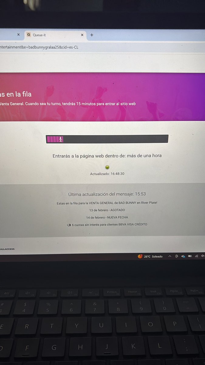 nicomercuri's tweet photo. @badbunnyarg__ Necesito fechas el 16 de febrero para llegar https://t.co/zJJS6GRfs8