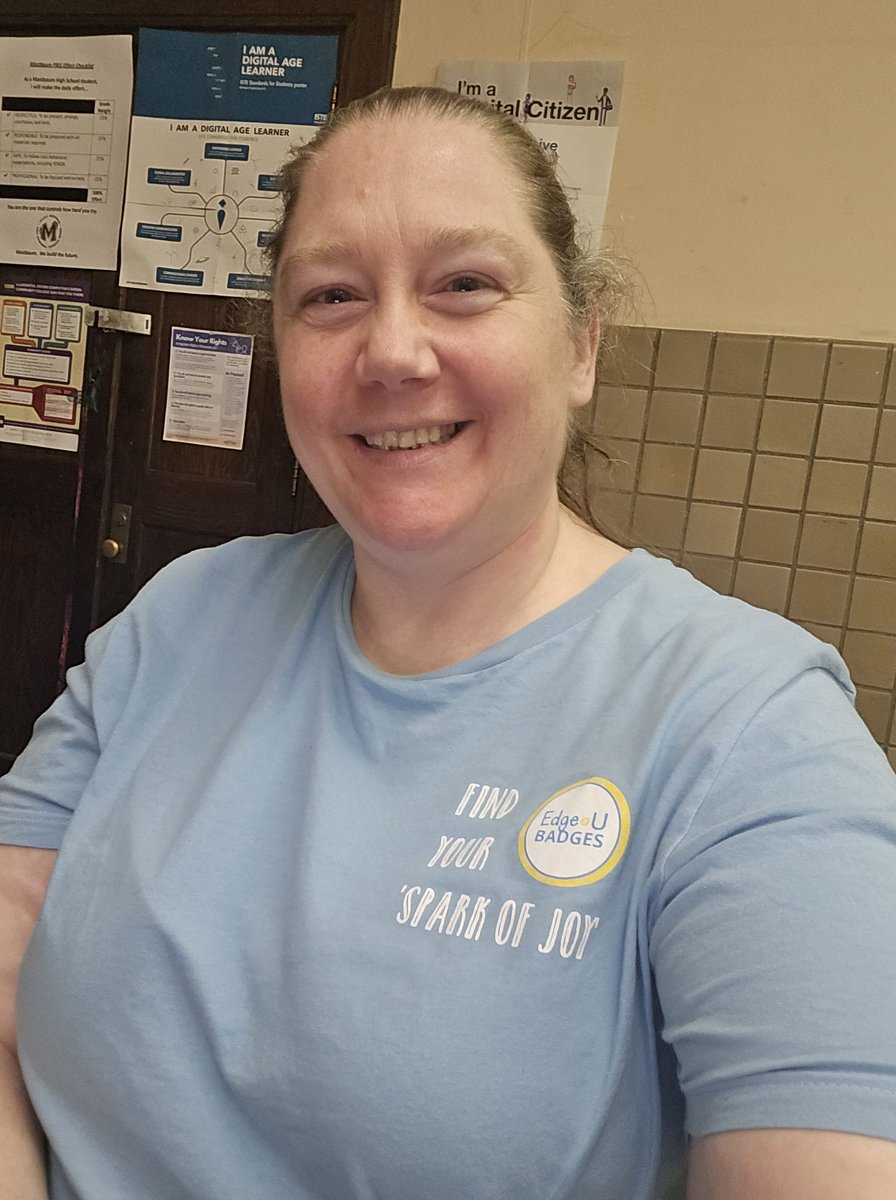 Jaime Higgins 🐙 #EduGuardian (@mrsmathmagician) on Twitter photo Haven't had a #TechTshirtTuesday pic in awhile. Love <a href="/EdgeUBadges/">Edge•U Badges</a>! Haven't had a #TechTshirtTuesday pic in awhile. Love <a href="/EdgeUBadges/">Edge•U Badges</a>!