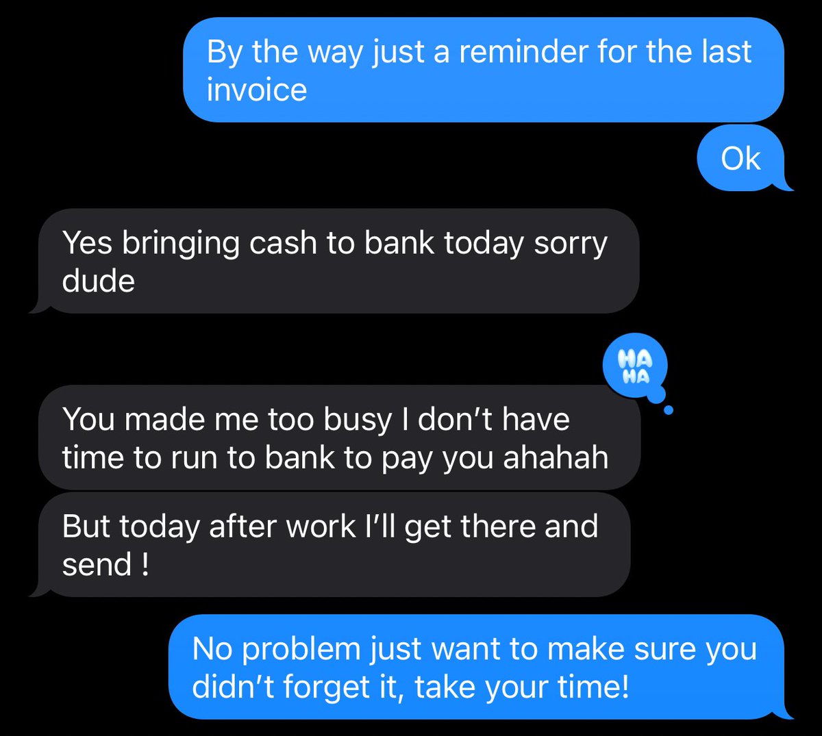 These words made my day!