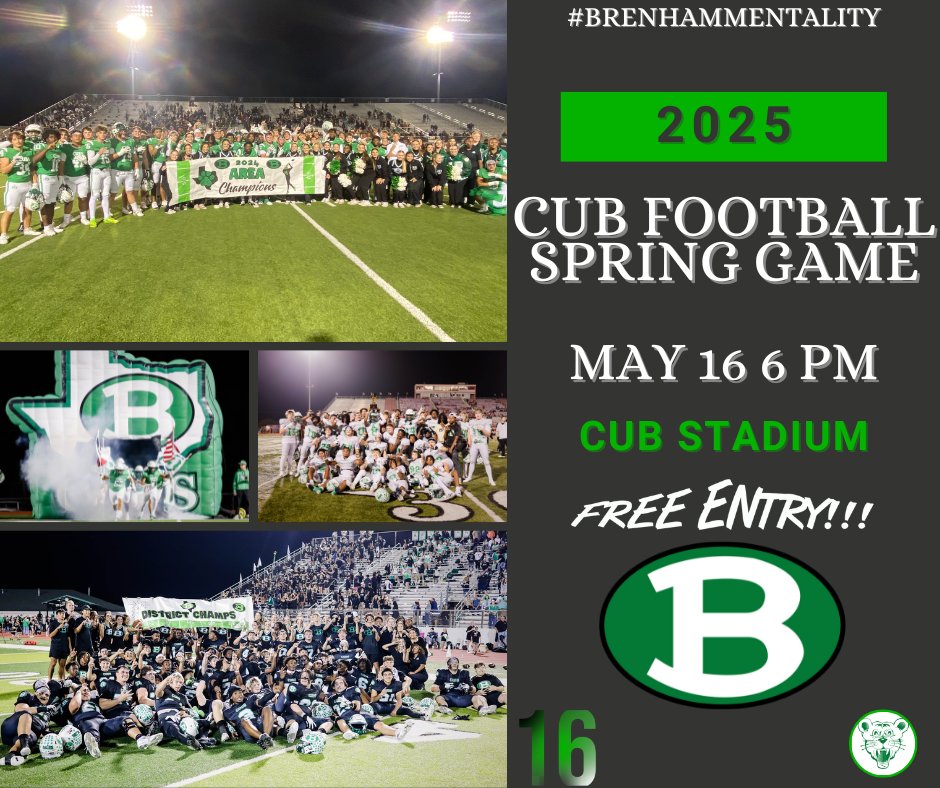 Brenham HS Athletics (@brenhamcubath) on Twitter photo 