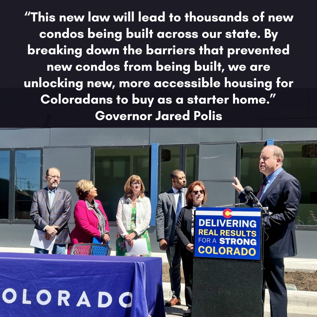 NGA (@natlgovsassoc) on Twitter photo This week <a href="/GovofCO/">Governor Jared Polis</a> Polis signed a bipartisan law to boost condo construction in Colorado, helping increase affordable housing options and make homeownership a reality for more Coloradans. Learn more: colorado.gov/governor/news/… This week <a href="/GovofCO/">Governor Jared Polis</a> Polis signed a bipartisan law to boost condo construction in Colorado, helping increase affordable housing options and make homeownership a reality for more Coloradans. Learn more: colorado.gov/governor/news/…