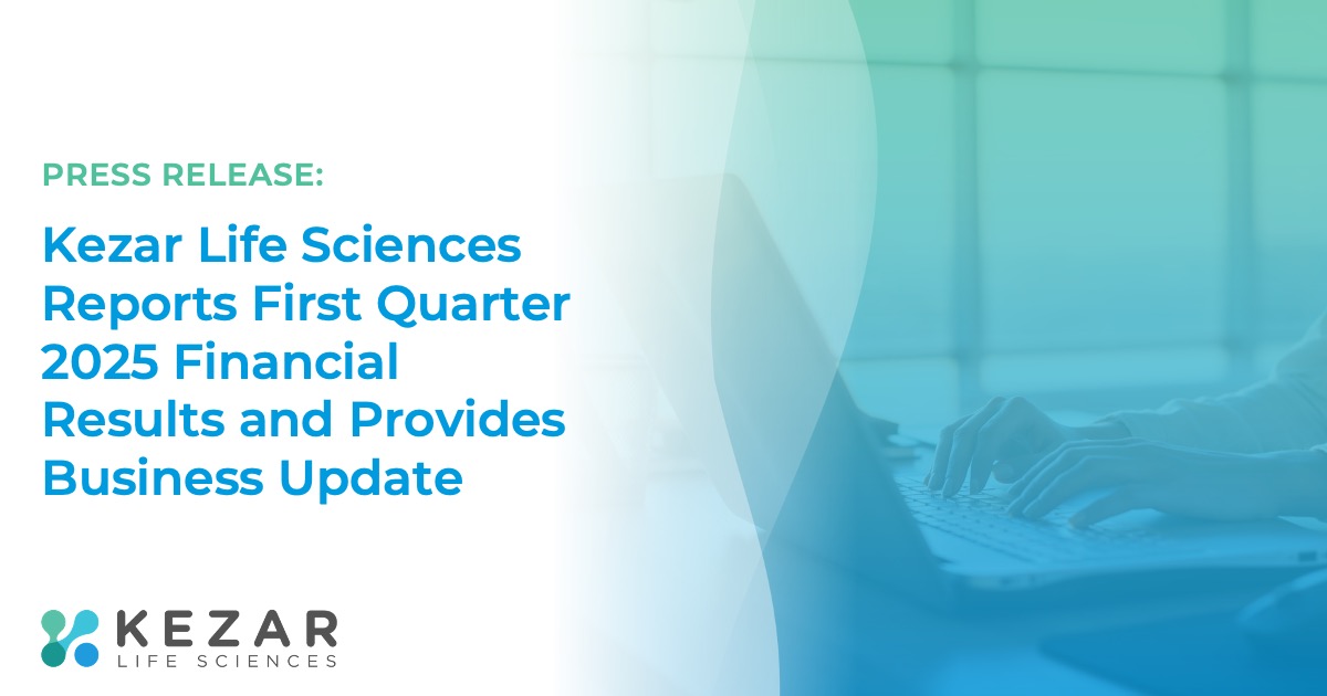Today, we released our first quarter 2025 financial results along with recent business updates. Learn more in the full news release here: ir.kezarlifesciences.com/news-releases/…